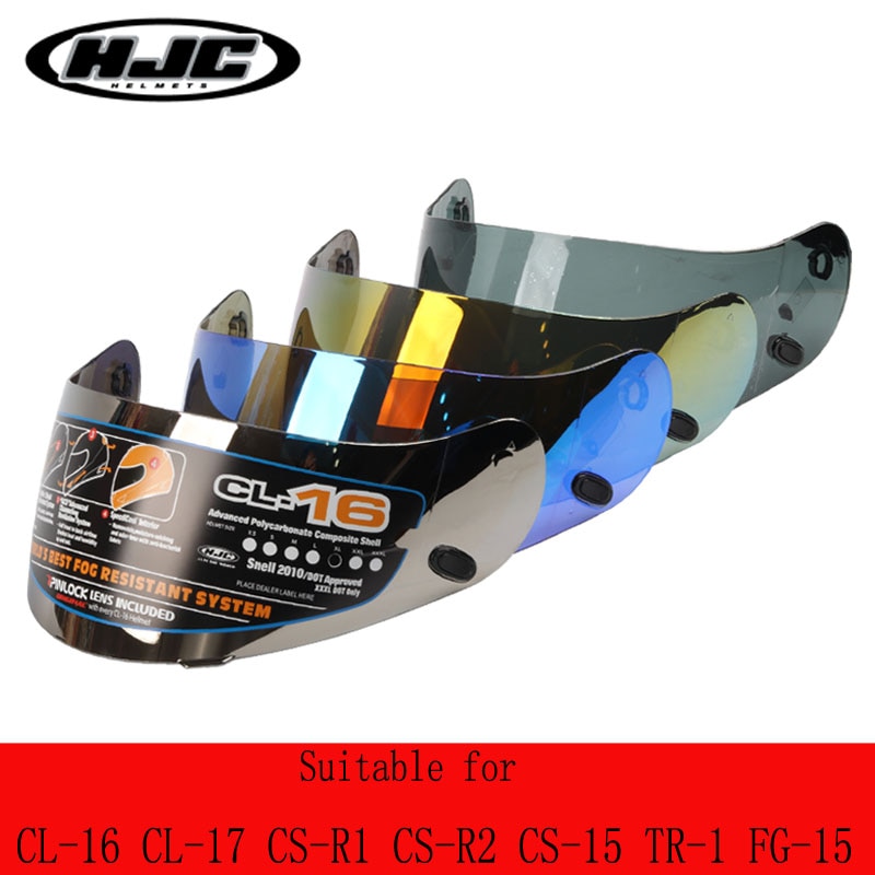 HJC motorrad Helm objektiv geeignet für CL-16 CL-17 CL-ST CL-SP CS-R1 CS-R2 CS-15 TR-1 FG-15 HS-11 FS-15 FS-11 Helm visier