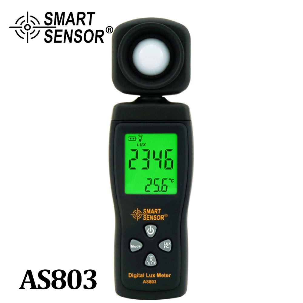 Clever Sensor wie803 Digitale fotografie Mini spektrometer actinomete Lux Meter licht Meter Leuchtdichte Tester 1-200,000 Lux werkzeuge