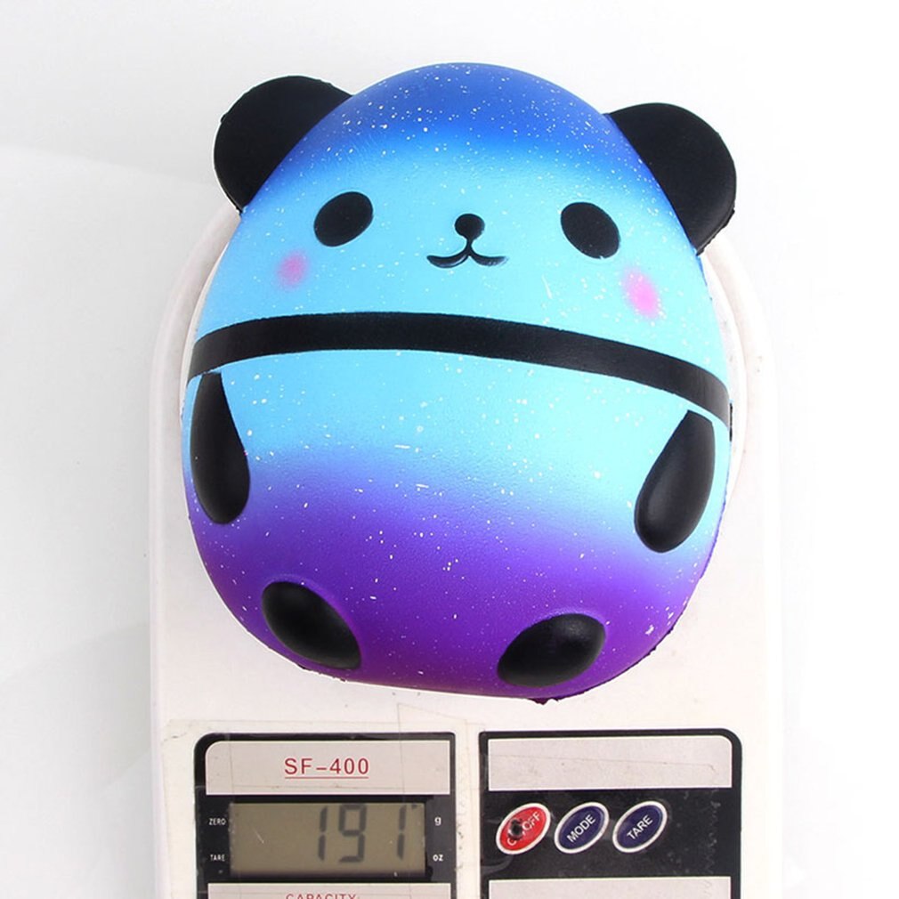 12 centimetri/15 centimetri Grande Formato Panda Uovo Squishy Lento Aumento Cielo Stellato Carino Kawaii Panda Uovo Animali Lo Stress sollievo Giocattolo Per Bambini di Età Regalo di Natale