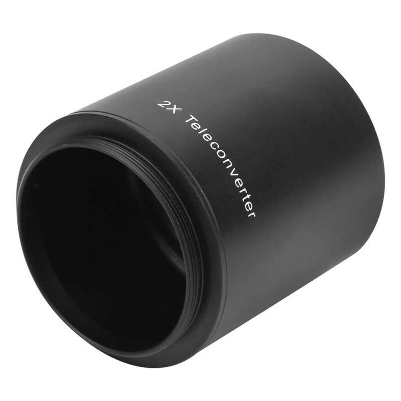 Unidad de lente teleobjetivo 2x conversor de objetivos teleconvertidor fotógrafo para M42mm T2 montaje 650-1300mm 900mm 420-800mm videocámaras