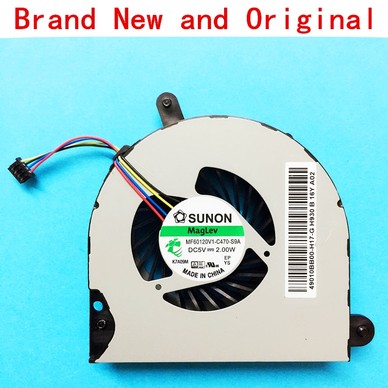 laptop CPU cooling fan Cooler radiator Notebook for HP Probook Elitebook 8560P 8560B 6560B 6565B Series 4-wire