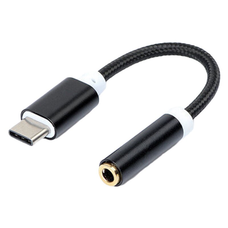 Universele Mobiele Telefoon Converter, Van Usb C Naar 3.5Mm Jack, type-C Naar 3.5Mm Koptelefoon Jack, Telefoon Connector Adapter: phone converter 1