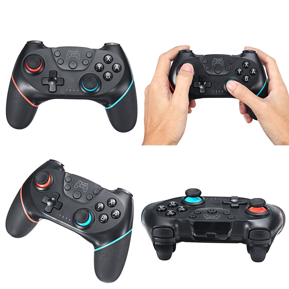 Per Nintendo Interruttore Pro Gamepad Interruttore di Controllo della Console di Gioco Senza Fili Gamepad joystick Controller con 6-Axis Maniglia