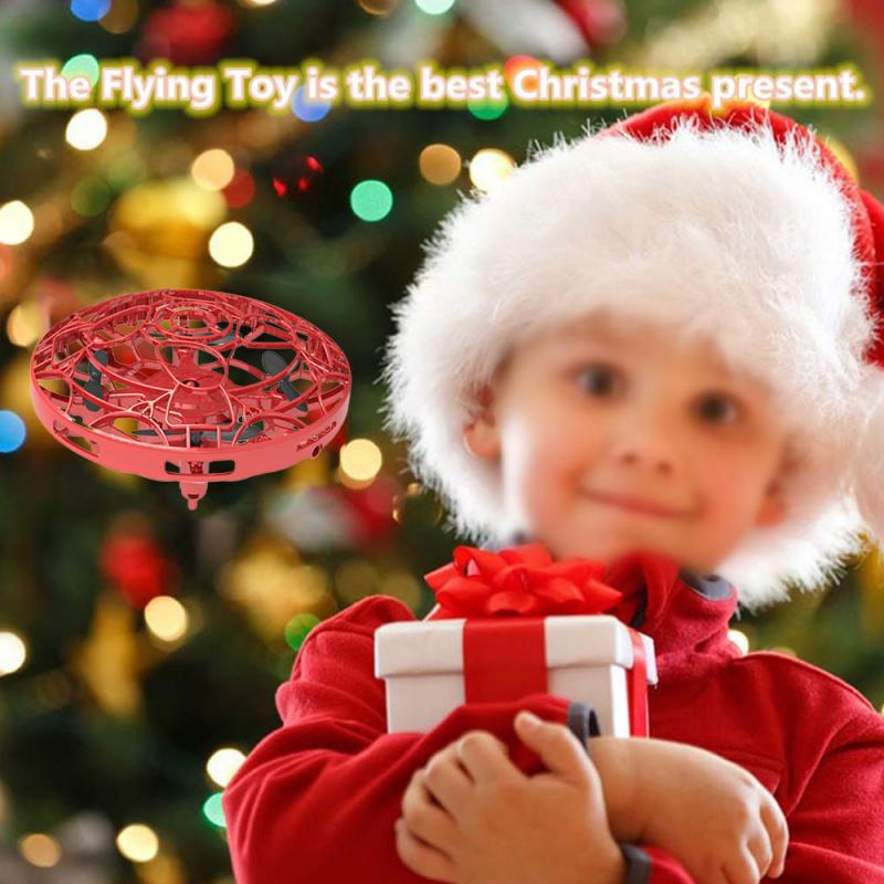 Mini Drohne UFO Hand Betrieben RC Hubschrauber Simulatoren Drohne Infrarot Induktion Flugzeuge Fliegen Ball Spielzeug Für Art Weihnachten