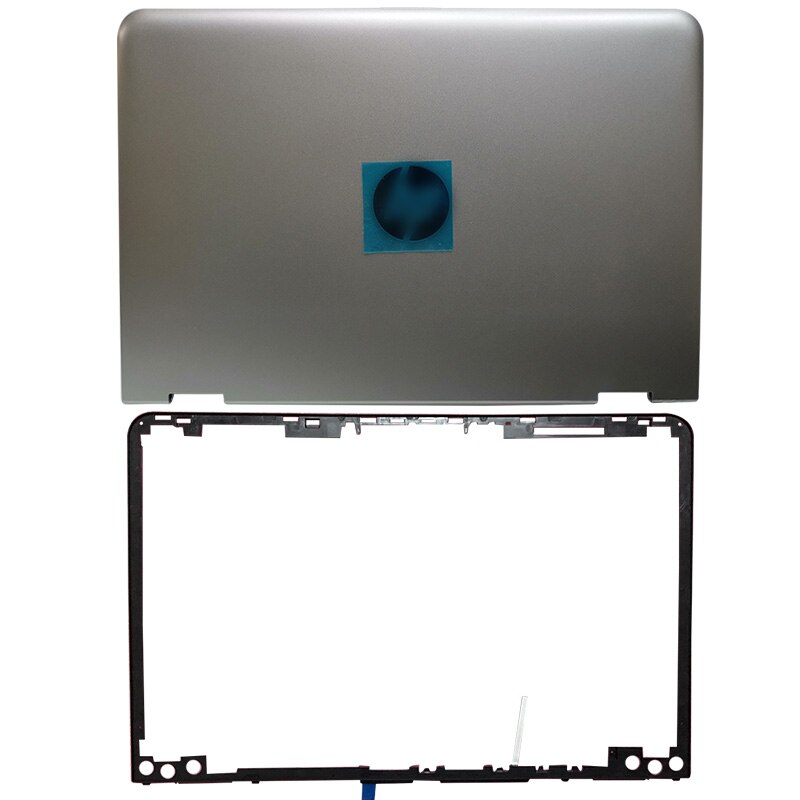 Laptop Case LCD Back Cover/Front Bezel/Hinges For HP Pavilion x360 13-U M3-U 13-U013TU TPN-W118 Series 856003-001 Silver: AB Cover