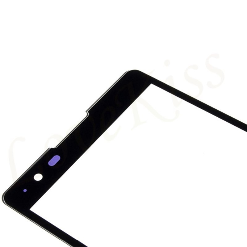 X Power K220 Front Panel Lens For LG X Power Xpower K220DS K220 LS755 K450 Touch Screen Sensor LCD Display Glass TP Replacement