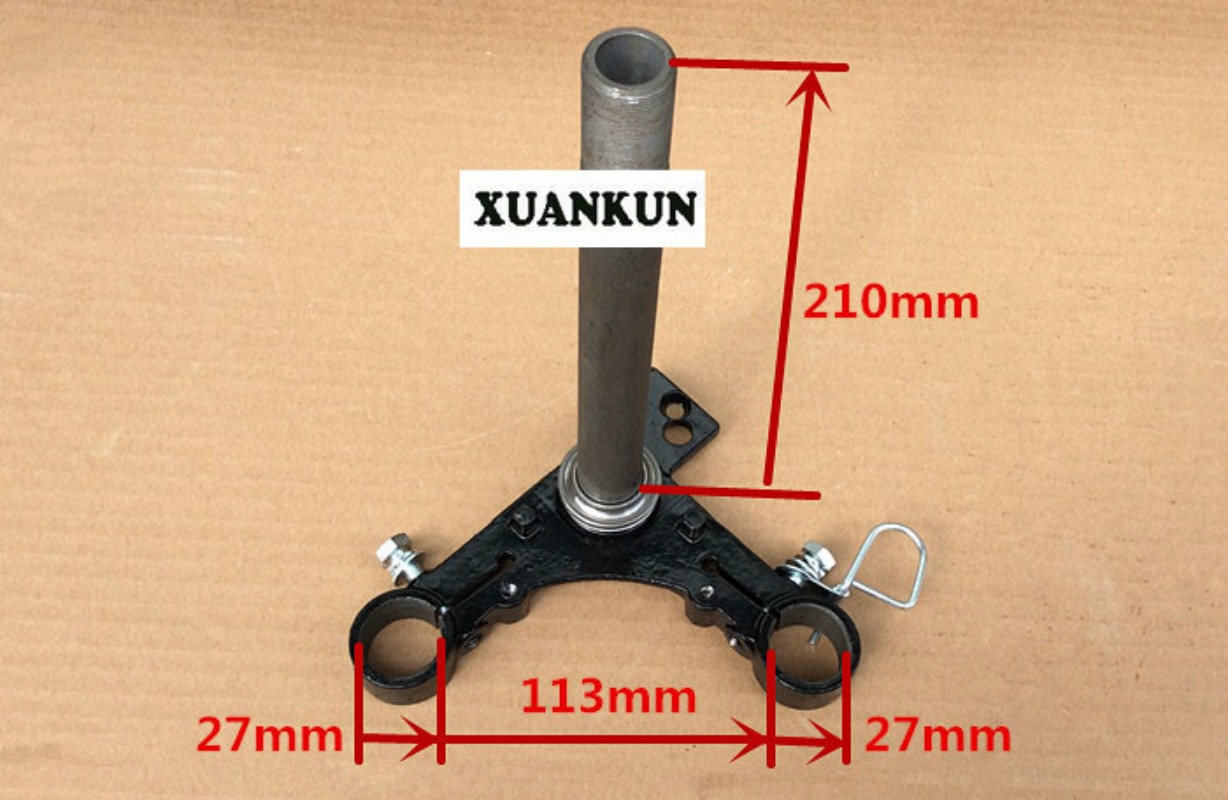 CG125 Motorcycle Direction Column Retro Modification Up And Down Even Pull Kit