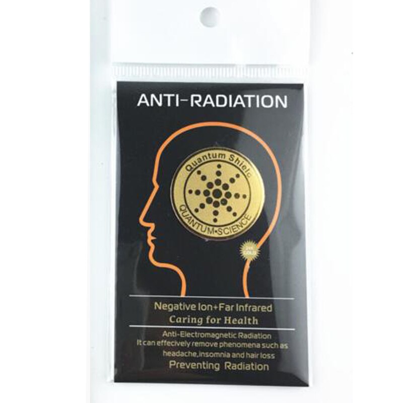 Anti Radiation Protector Shield EMF Protection Cell Phone Sticker EMR Blocker: Sunflower 24K Gold