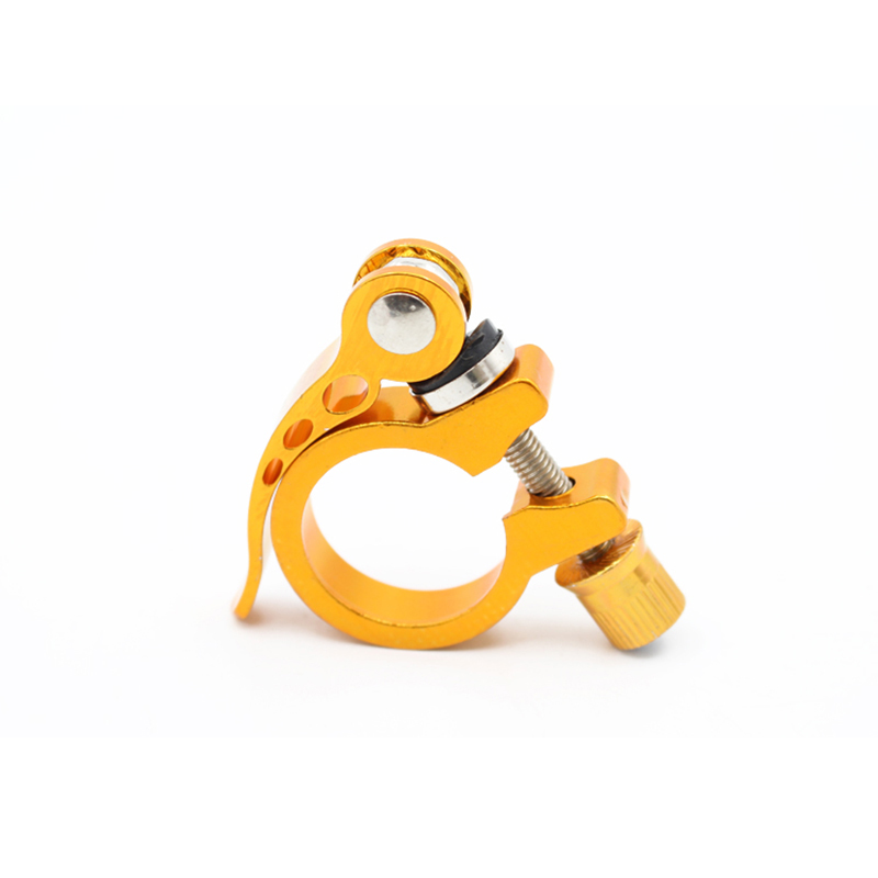 31.8 millimetri MTB Sella Della Bici Reggisella Bullone A Sgancio Rapido in lega di Alluminio Bicicletta Della Sella per 27.2 millimetri Reggisella: giallo