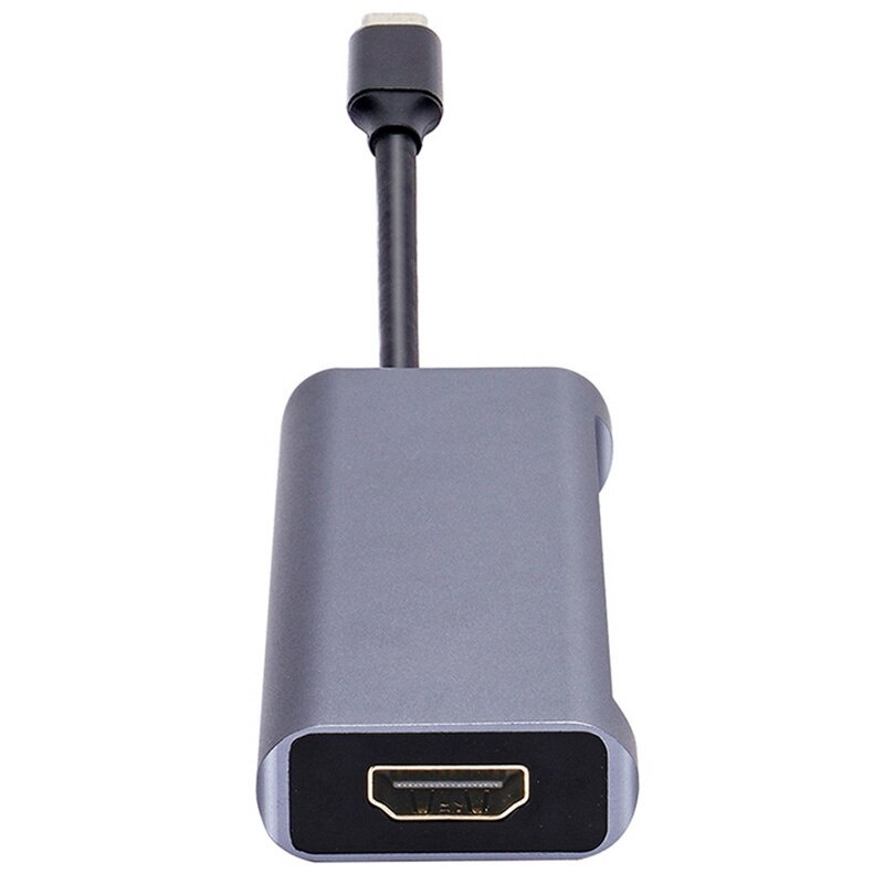 Usb c-keskitin usb-tyypin c-sovittimen telakointiasema, jossa 4k hdmi pd lataus gigabit ethernet usb 3.0 porttia varten