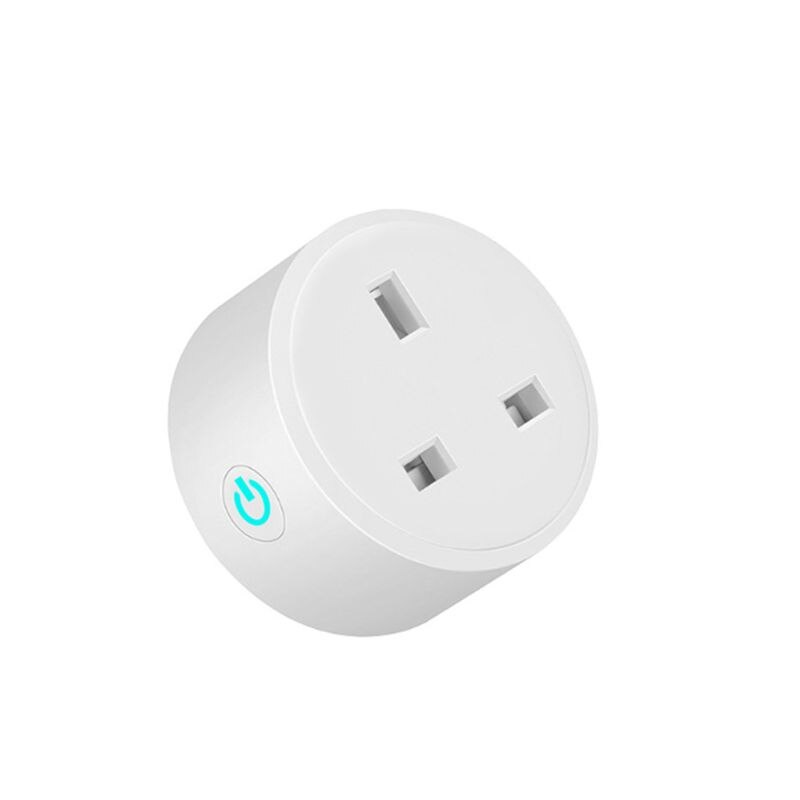 UK Plug 16A Wifi Smart Plug Power Switch Outlet Home Wireless Socket Power Count