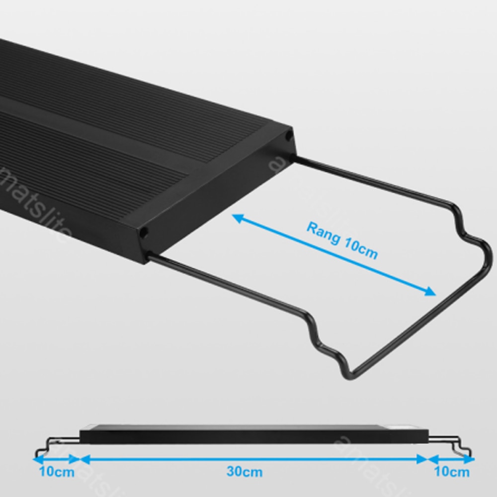 Programming Timer Aquarium Light Full Spectrum 18W-24W Moonlight Sunrise Sunset Aqua Plant Grow Led Extendable for Fish Tanks