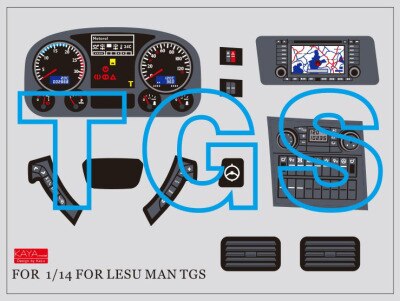 TOUCAN RC 3V LED-Licht Für Tamiya 1/14 Traktor - RC LKW Zubehör