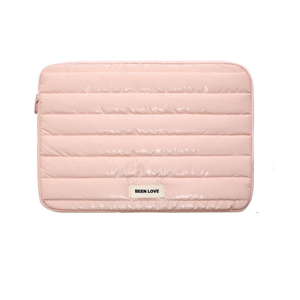 14 inch laptophoes hoes tas Koreaanse stijl zachte hoes computer beschermhoes lichtgewicht notebook hoes: Marineblauw