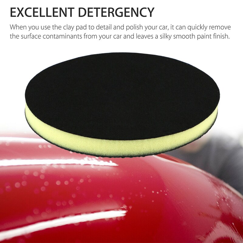 Auto Care 6 Inch Car Washing Magic Clay Sponge Pad Before Polish Wax Coating Wash Car Paint Care Auto Cleaning Accessories