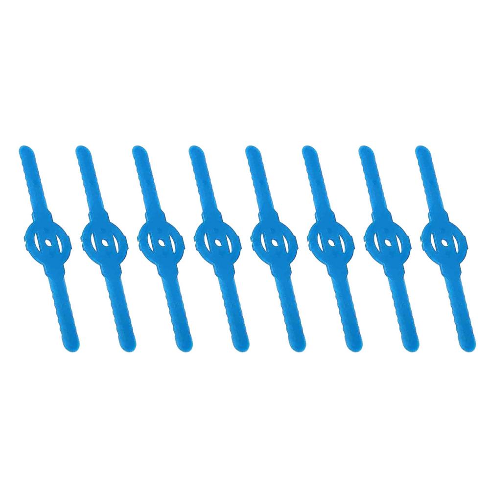 Tuin Maaier Plastic Cutter Maaier Vervanging Trimmer Voor Tuin Gazon Accessoires Bladelawn Maaier Vervangen Grasmaaier Accessoires: Blue
