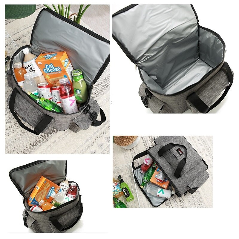 Glacière Portable étanche pour voiture, sac isotherme pour aliments, glacière, 23l