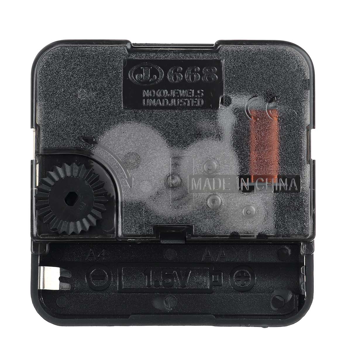 1Set Backward Reverse Running Quartz Clock Movement Mechanism Core Silent Mute Repair DIY Kit With Hook Replacement Hour Hand