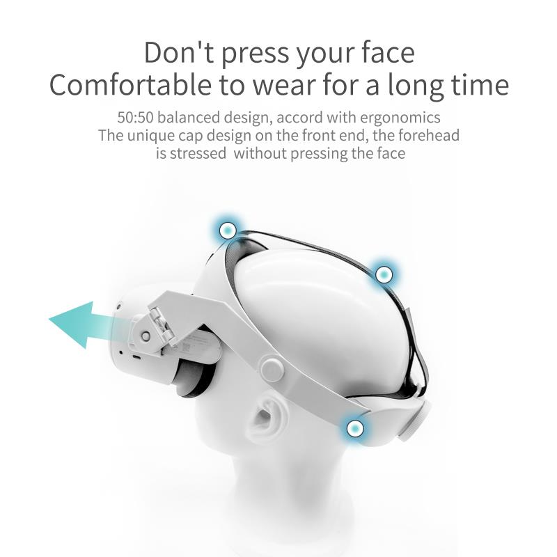 Upgrade Elite Band Voor Quest 2 Halo Band Virtual Reality Bril Ondersteunen Hoofd Band Voor Oculus Quest 2 Vr Headset accessoire