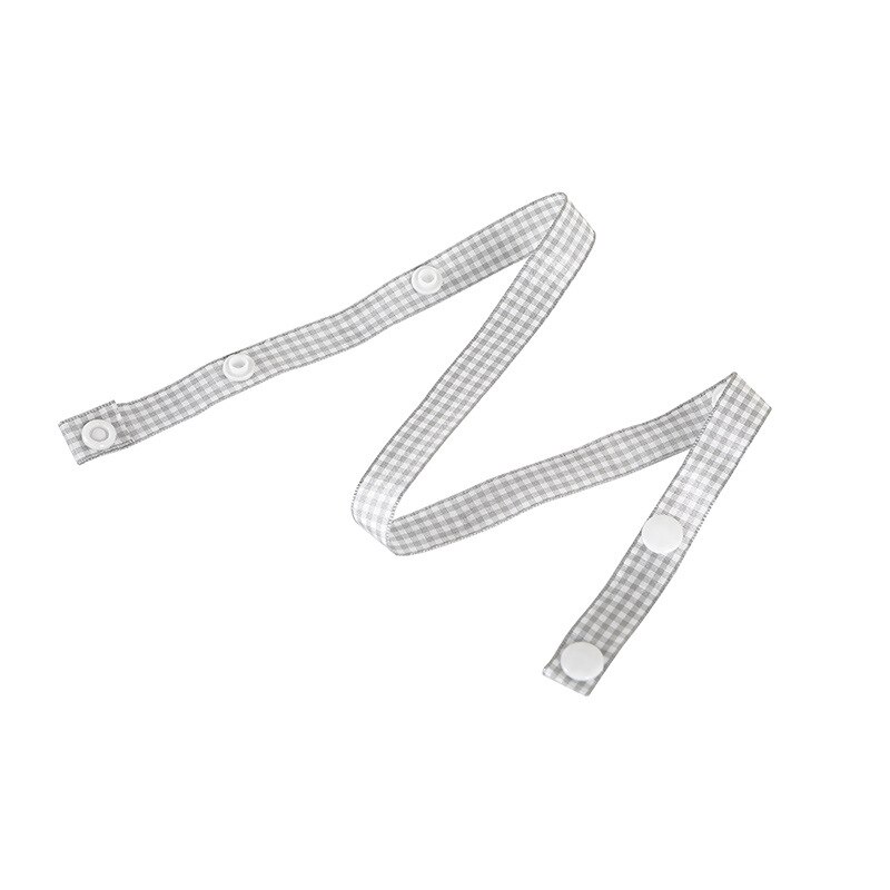 5 st rutnätsmask hängrep ansiktsmasksnöre för kvinnor maskhållare justerbar spårlöst öron hängrep häng på halssnöret: 5