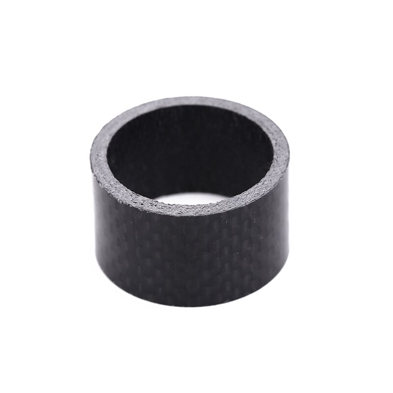1/5 sztuk pełne włókno węglowe rowerów węgla odstępnik dziurawy ultra światło zestaw słuchawkowy części jazda na rowerze podkładka wioślarz zestaw słuchawkowy elementy dystansowe: 20mm