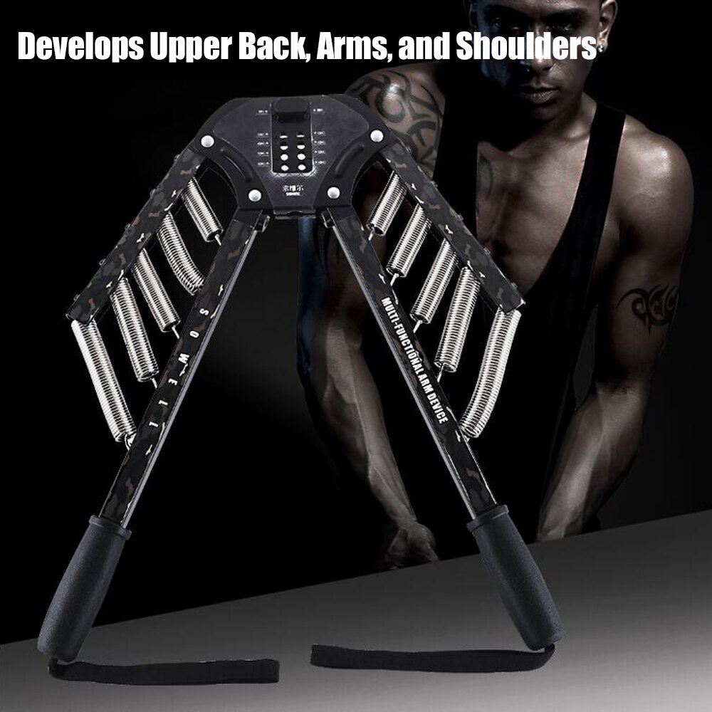 Arm strength Chest chestexpander household fitness equipment arm rod adjustable speed arm chest muscle training 30/40/50/60kg