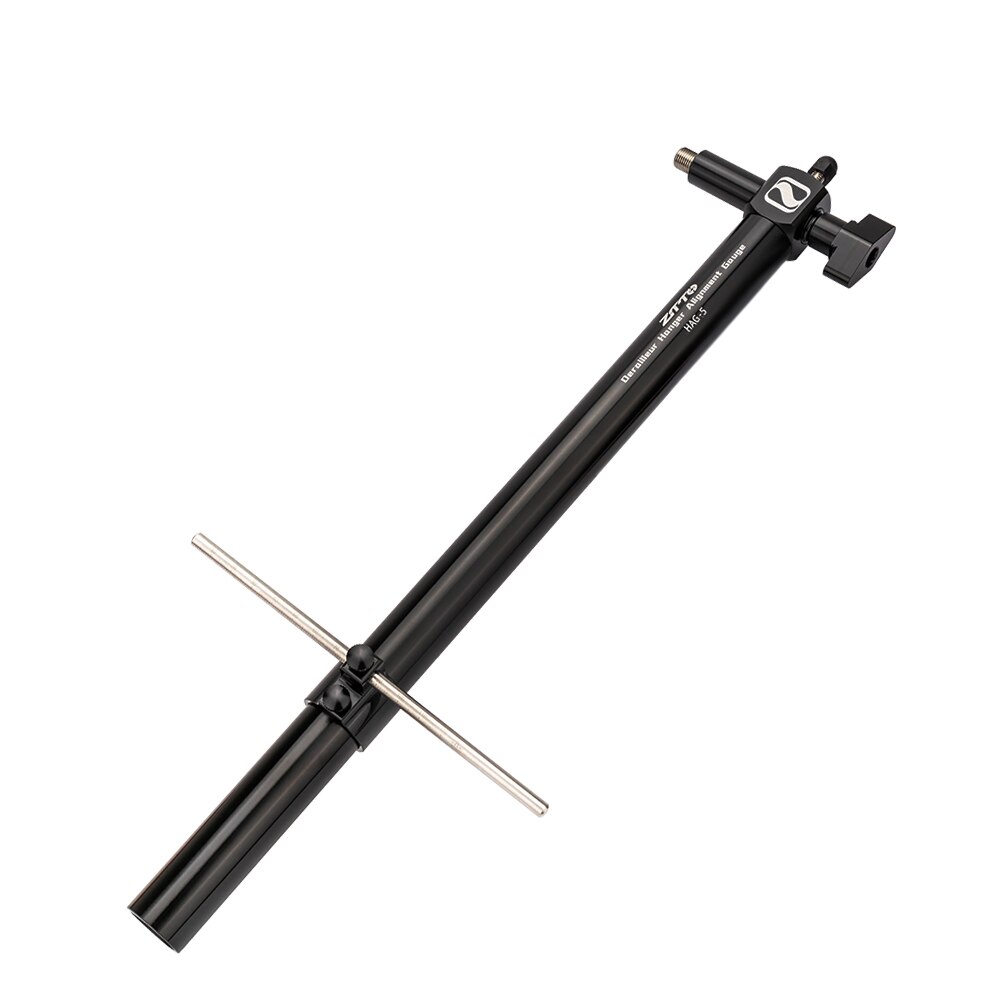 ZTTO Bicycle Derailleur Hanger Alignment Tool Aluminum Alloy Corrector Tail Hook Repair MTB Road Bike Correction: black