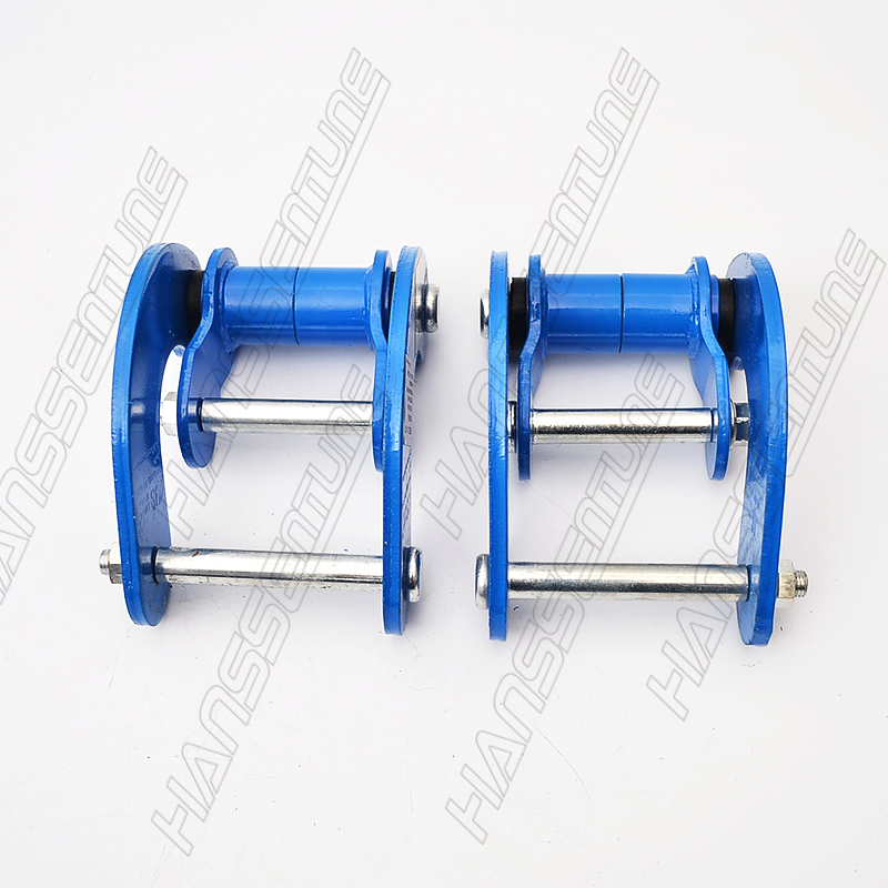 HANSSENTUNE-muelle de suspensión 4x4 para Mitsubishi Triton L200 09-14, comodidad trasera, grillete doble G, reduce la sensación de bulto