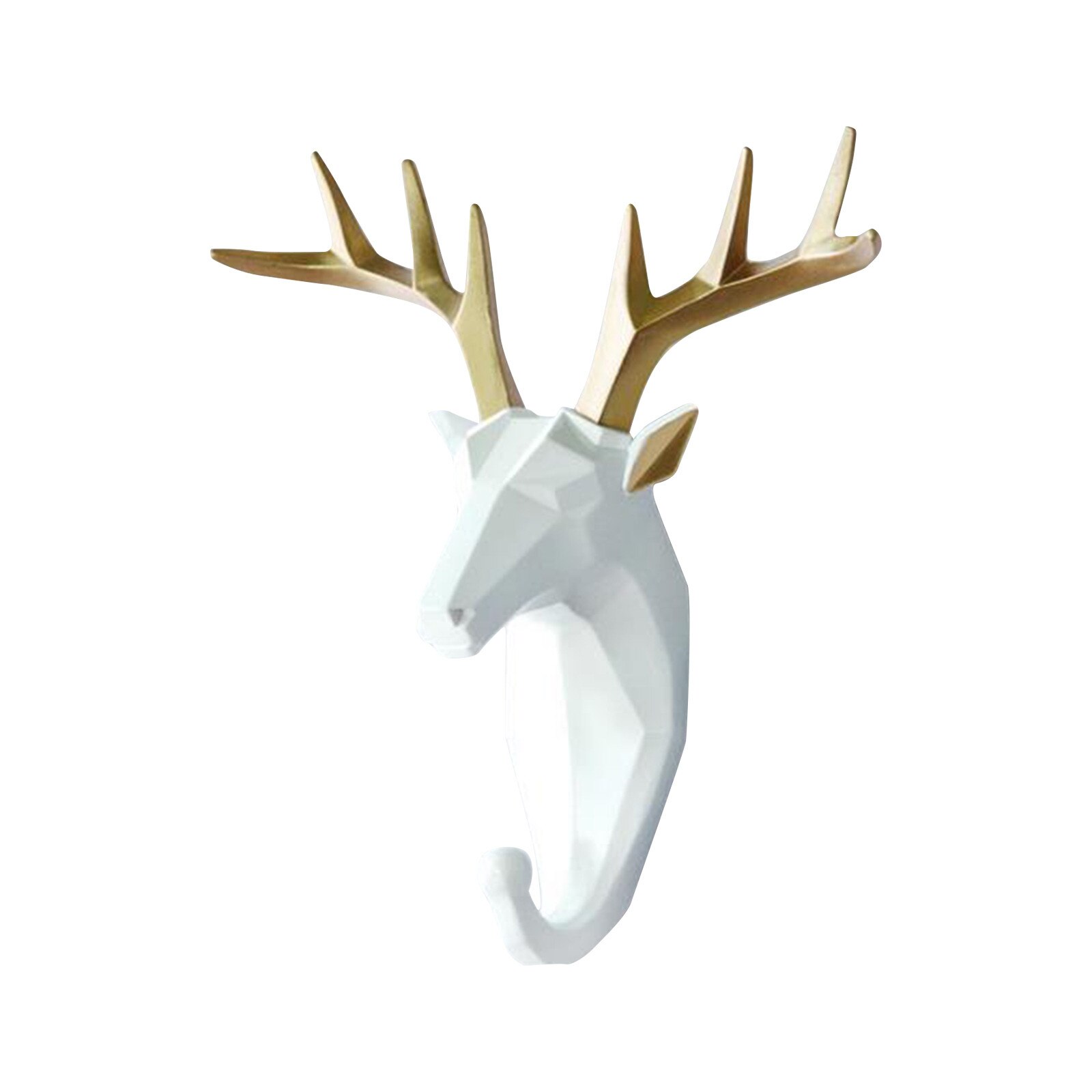 Creatieve Muur Haken Dier Decoratie Hars Houtnerf Haken Slaapkamer Deur Na De Dieren Haken 3d Haak Enkele Muur Hanger: H