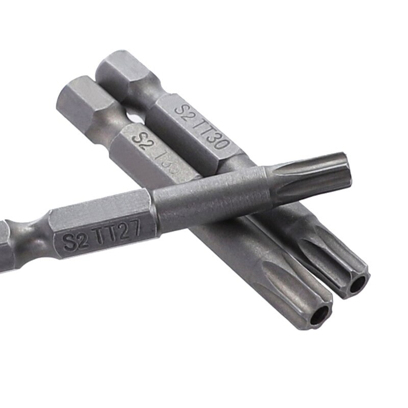 Multifunctionele Legering Staal Torx Schroevendraaier Set Zeshoekige Handvat Mini Magnetische Schroevendraaier Bits Kit Voor Elektrische Handboor