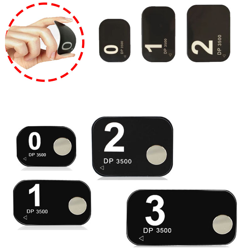 1 Stuks Tandheelkundige Beeldplaat Digitale X-Ray Fosfor Ip Image Board Digitale Sensor Rx Match Plaat 0 #1 #2 # Intraoral X-Ray Psp Board
