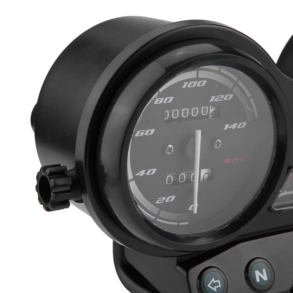 Motorcycle Street Bike Speedometer Gauge Meter DC 12V Motorcycle Motorbike 12000RPM LCD Odometer Speedometer For Yamaha YBR 125