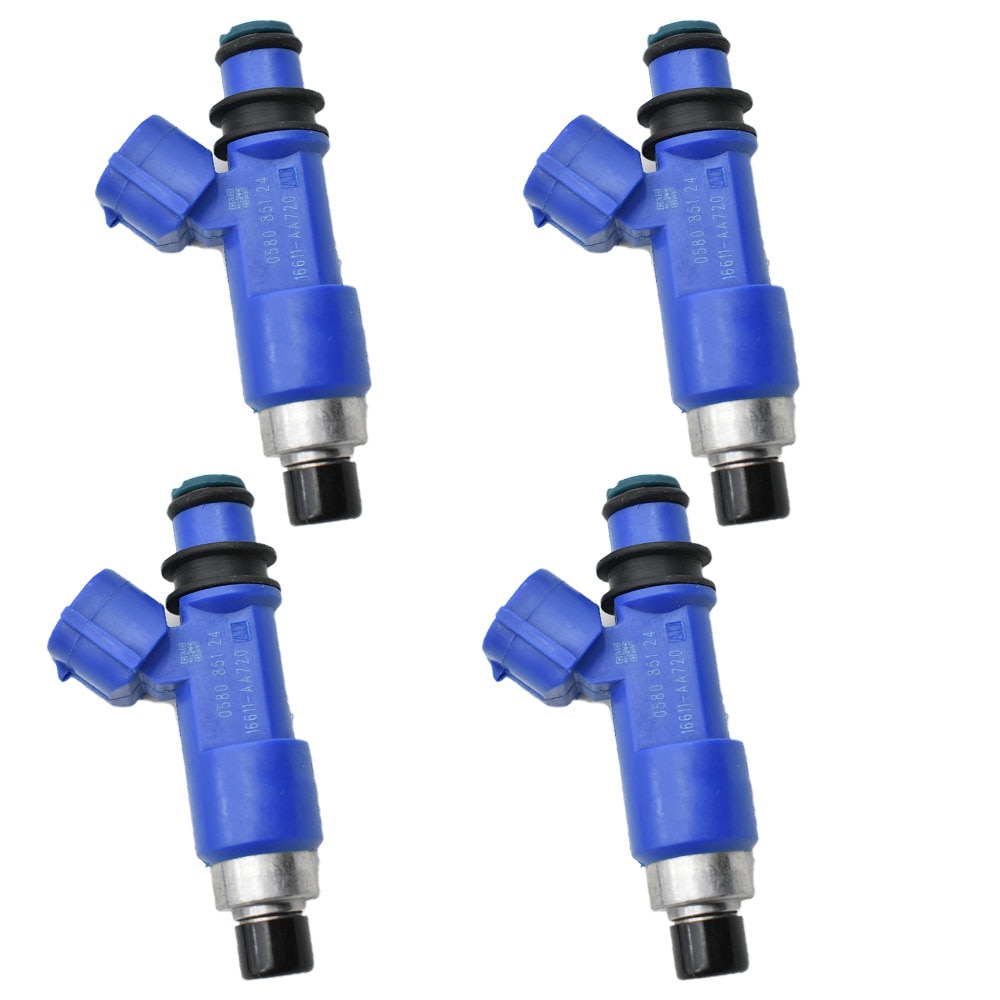 4 Stks/partij 16611AA720 Brandstof Injector 550CC "Navy Blue" Voor Subaru Forester Impreza Wrx 2.5L H4 Brandstof Injector 16611-AA720