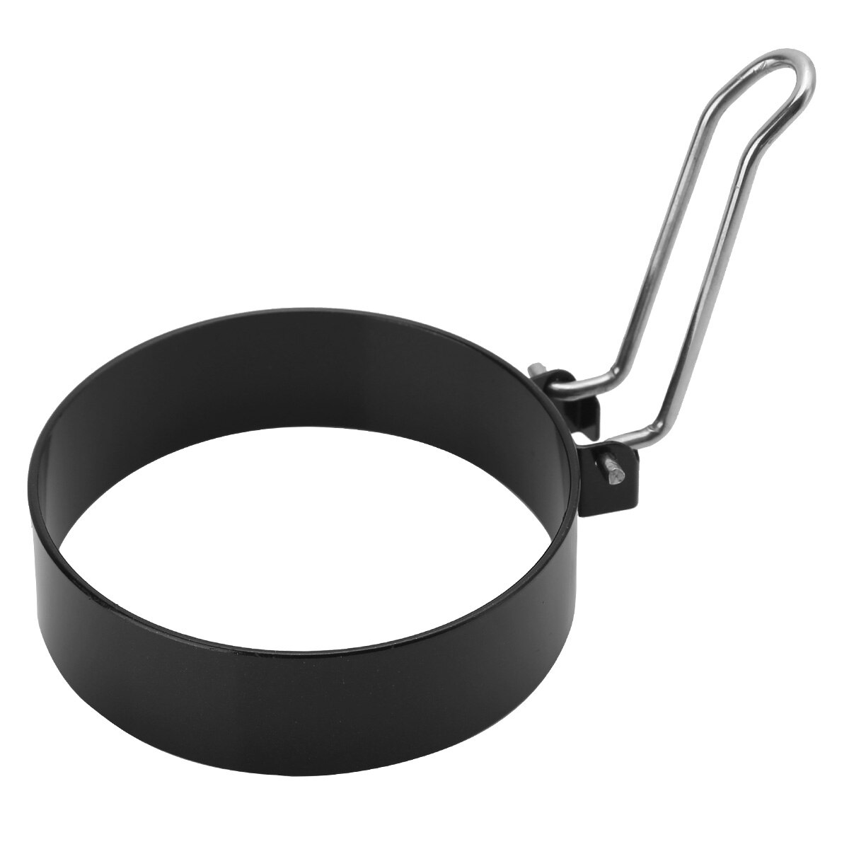 Non-Stick Stainless Steel Egg Ring Fried Egg Shaper with Long Handle For Fried Egg Pancakes Sandwiches For Cooking Breakfast Kit