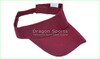 Summer Outdoor Running Empty Top Hat Man Women Sports Visor Caps For Running Tennis Golf Camping Hiking: Wine Red