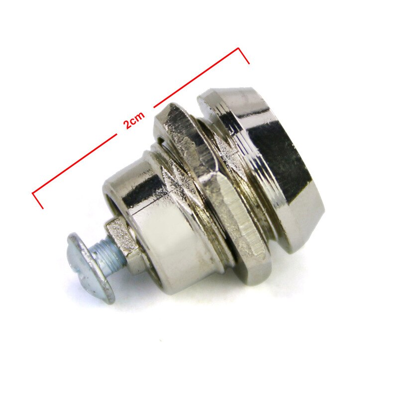 10mm Zinc Alloy Drawer Tubular Cam Lock For Door Mailbox Cabinet Cupboard With 2 Plastic Handle Keys