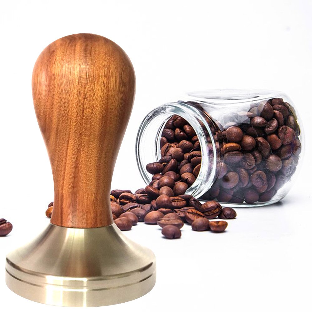 Tre espresso kaffe tukle 51mm/58mm rustfritt stål flat utgangspunkt 2019 ing