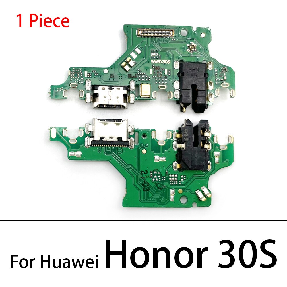 Złącze zasilania USB złącze wtykowe Port dokowania Flex Cable dla Huawei Honor 20 5A 5X 10 9X 8X 8 9 30 lite 9S 30s: Honor 30S