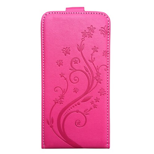 Cartoon Patroon Flip Leather Case Voor ASUS ZenFone Gaan ZB452KG ZB450KL ZB452 452 KG 452 Reliëf flip telefoon cover TPU case: flower rose