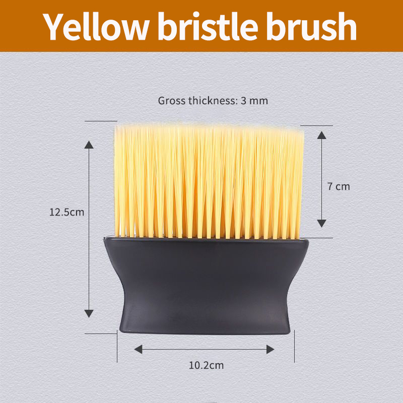 Car interior sweeping dust soft brush car wash tool artifact car interior gap dust brush air outlet cleaning brush: Red