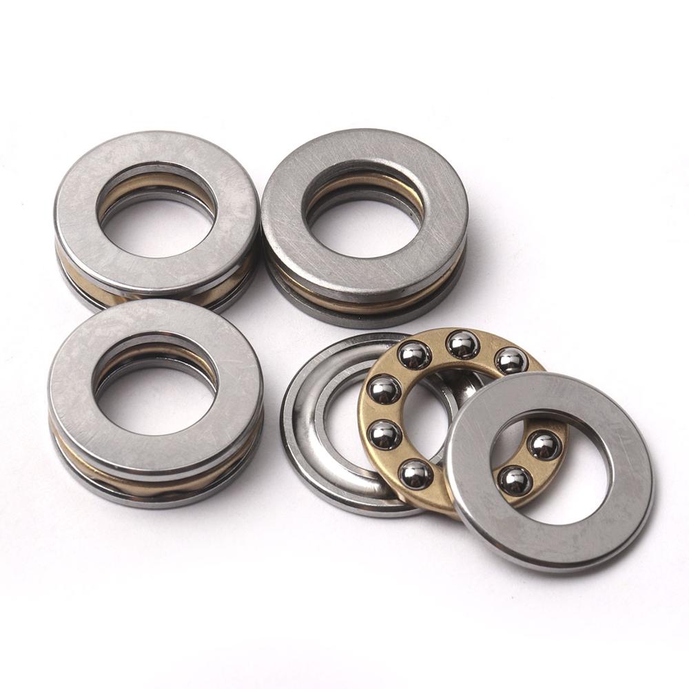 4 st högprecision miniatyr axialkullager  f8/f9/f10 metall axiella kullager set 8mm/9mm/10mm för hårdvara tillbehör