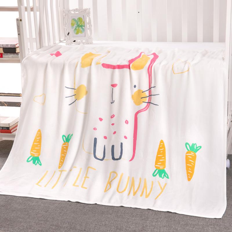 Colchas delgadas de doble cubierta en verano, aire acondicionado en verano y artículos frescos para bebés para recién nacidos 110*110cm: cat