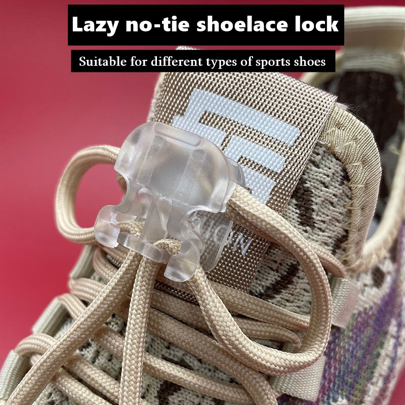 Dovne snørebåndslåse uden bindebånd specialsnørebånd snørebånd til børn voksne sneakers hurtige snørebåndslåse