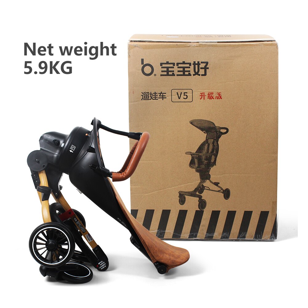 Upgrades Baby Stroller Wagon Portable Folding Baby Car Lightweight Pram Baby Carriage Stroller