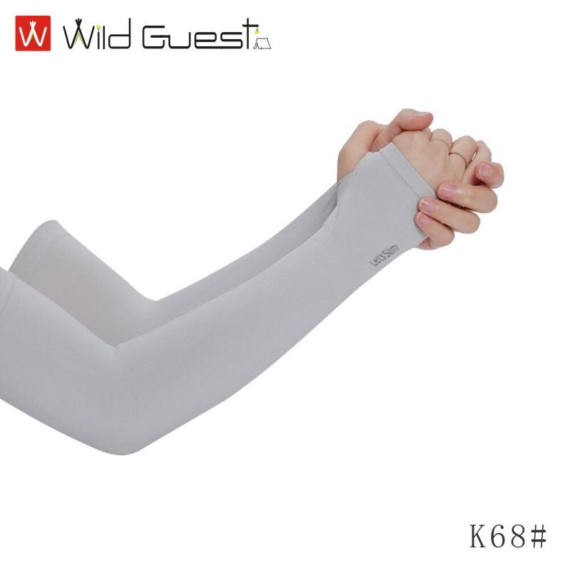 1 Paar Zon Arm Cover Fiets Mouwen Vissen Anti Ultraviolet Mouw Arm Cover Outdoor Rijden Arm Cover: K68
