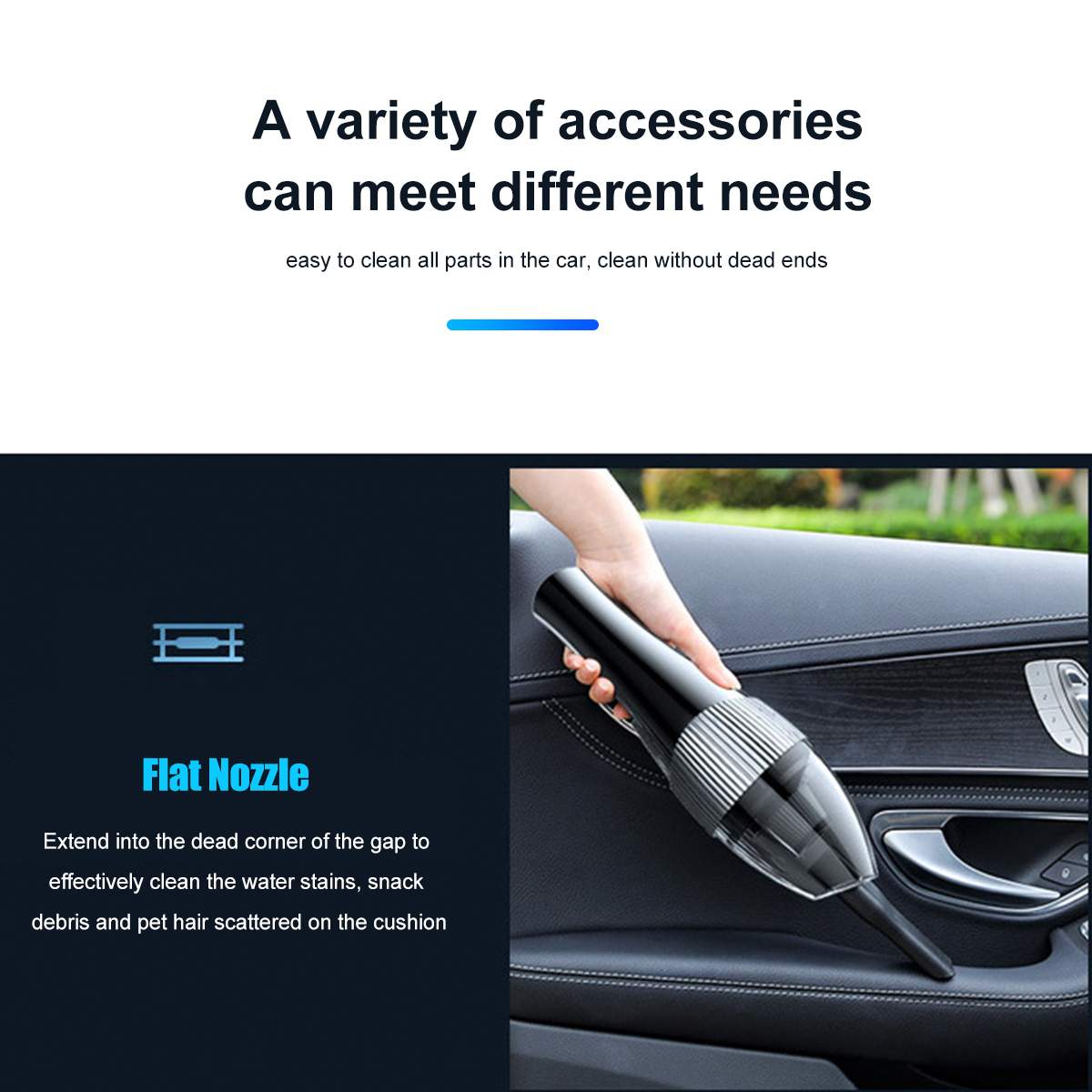 Bezprzewodowy 7000rocznie 150W przenośny akumulator odkurzacz samochodowy ręczny mokry suchy podwójny środek czyszczący robić domu