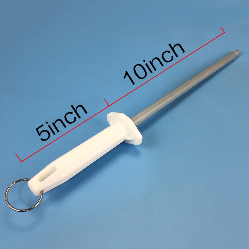 Palo de afilar cilíndrico, afilador de musat, cuchillo de carnicero, cuchillo especial de carnicero