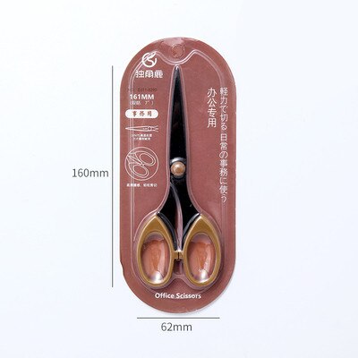 1 pc simples tesoura de aço inoxidável transparente plástico arte tesoura corte papel estudante papelaria escritório diy artesanato suprimentos: a