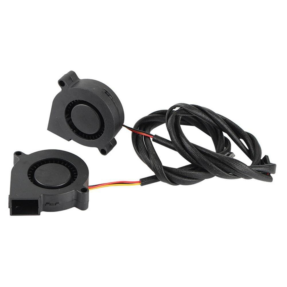 Turbofläkt för 3d skrivare för prusa  i3 mk3 hydraullager 5015 5v 50*50*15mm tyst turbofläkt