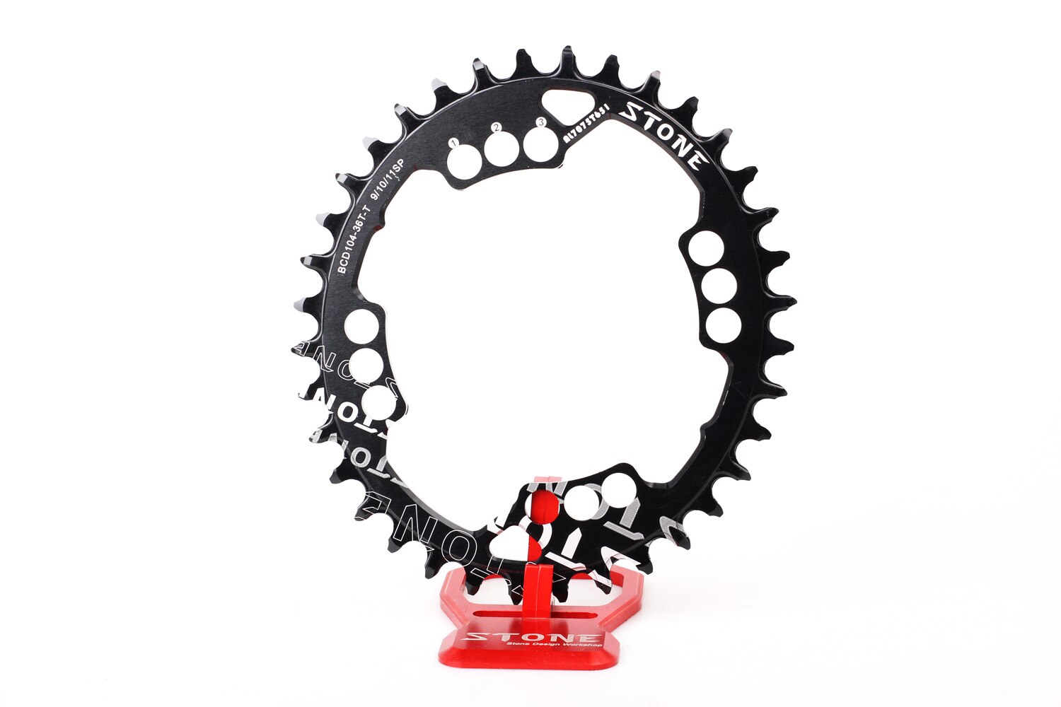 Oval bcd 104 enkelt krank smal bred 34t to 40t 50t 1x system plato ovalado  de104 bcd